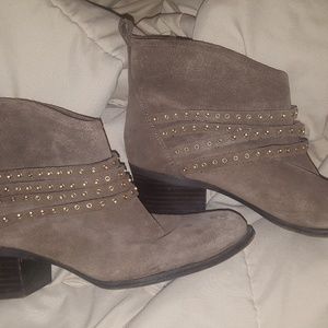 JessicaSimpson Suede Booties 7
